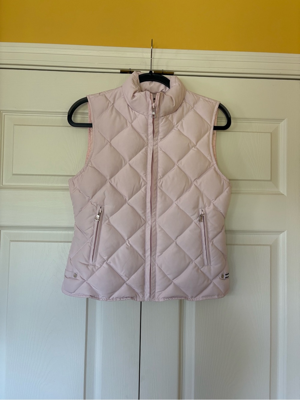 Tommy Hilfiger Light Pink Quilted Vest